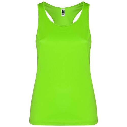 Débardeur publicitaire de sport pour femme Shura ROLY Citron vert